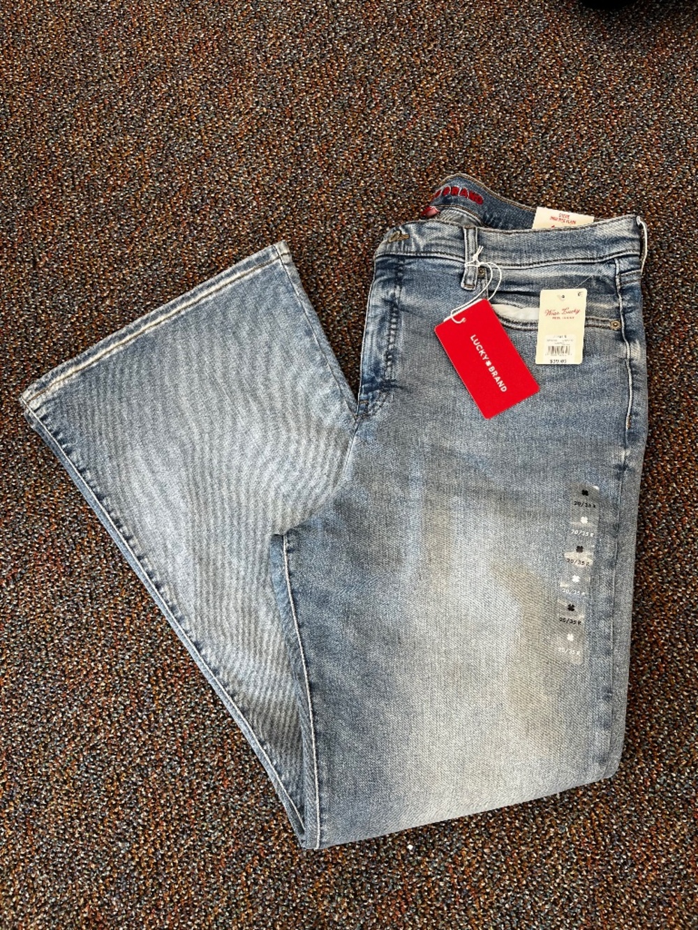 Lucky Brand Stevie High Rise Flare